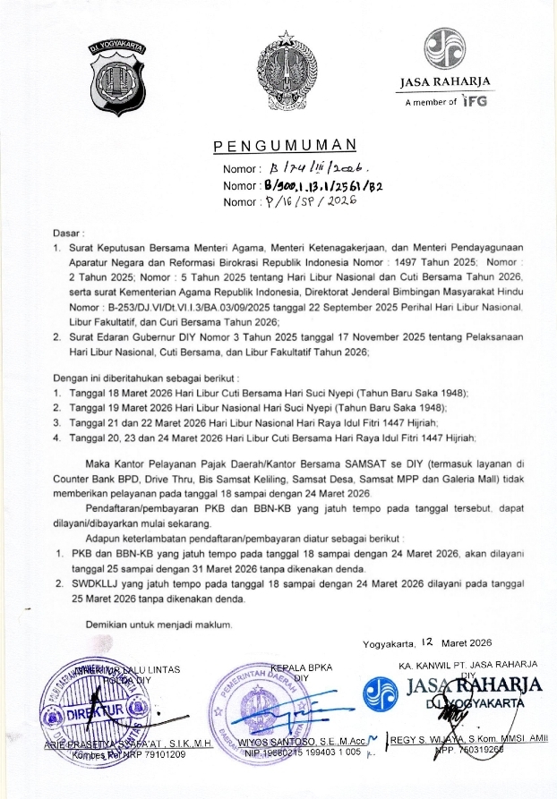 Libur lebaran 2026